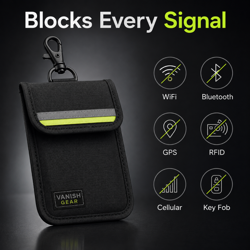 Faraday Key Fob Pouch