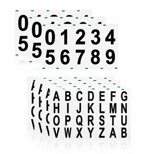 Reflective Plate Stickers